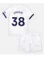 Tottenham Hotspur Destiny Udogie #38 Domácí dres pro děti 2023-24 Krátký Rukáv (+ trenýrky)